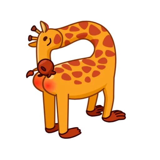 😙 Стикер «Giraffe» для Telegram