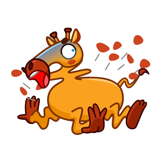 😱 Стикер «Giraffe» для Telegram