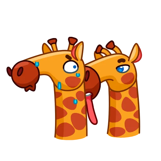 😓 Стикер «Giraffe» для Telegram
