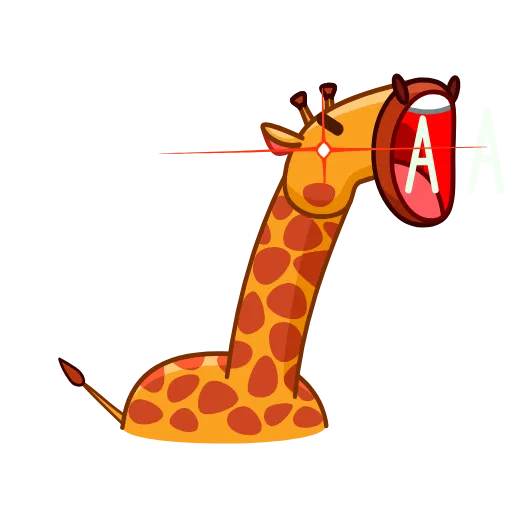 😡 Стикер «Giraffe» для Telegram