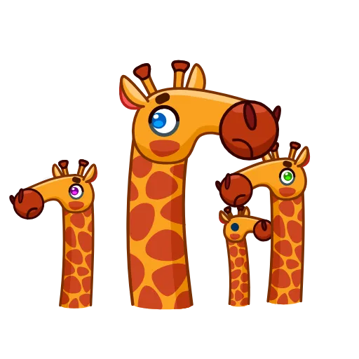😐 Стикер «Giraffe» для Telegram