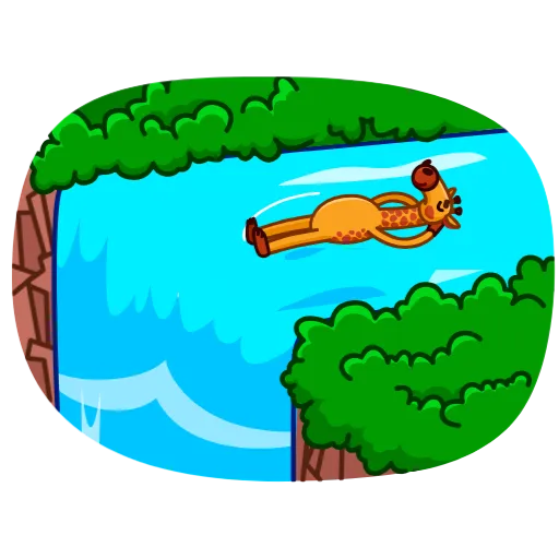 🙂 Стикер «Giraffe» для Telegram