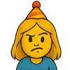 🤨 Эмодзи «Girls» для Telegram