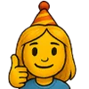 👍 Эмодзи «Girls» для Telegram