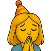 🙏 Эмодзи «Girls» для Telegram