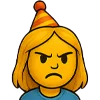 😡 Эмодзи «Girls» для Telegram