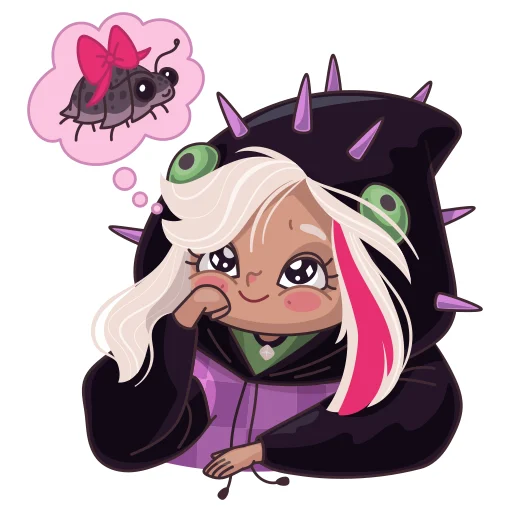 🤤 Стикер «Lizzy» для Telegram