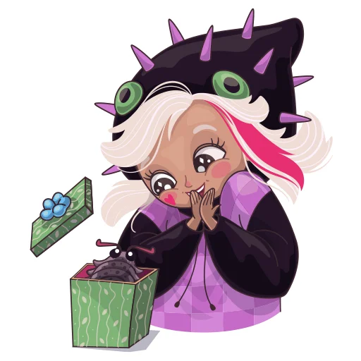 😃 Стикер «Lizzy» для Telegram