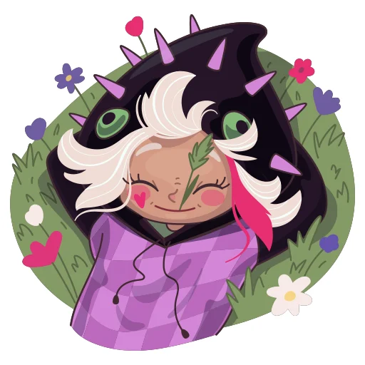 🏖 Стикер «Lizzy» для Telegram