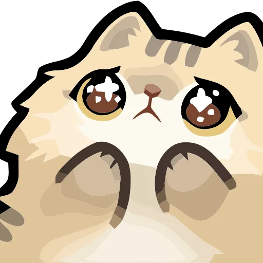 🥺 Эмодзи «Girl and Cats» для Telegram