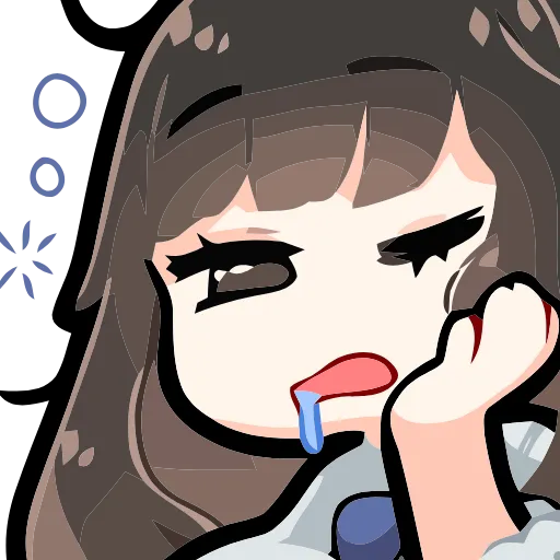 😪 Эмодзи «Girl and Cats» для Telegram