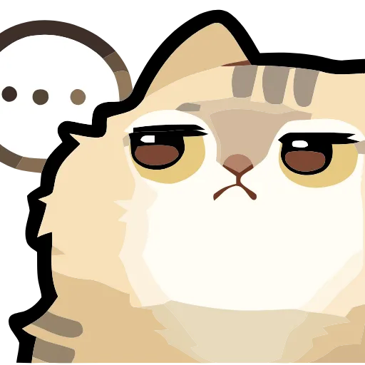 😐 Эмодзи «Girl and Cats» для Telegram