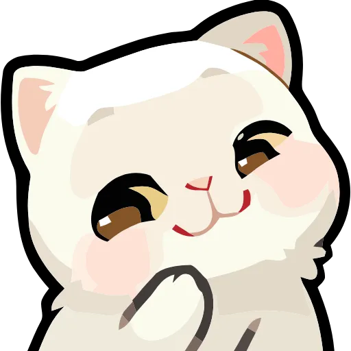 🫢 Эмодзи «Girl and Cats» для Telegram