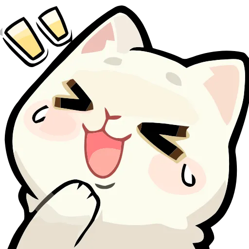 😂 Эмодзи «Girl and Cats» для Telegram