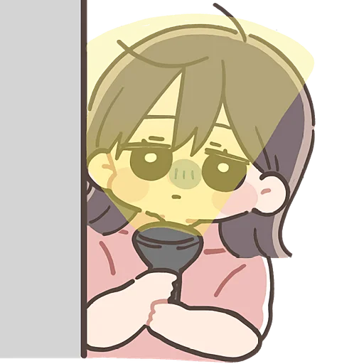 🥺 Стикер «Летняя тян» для Telegram
