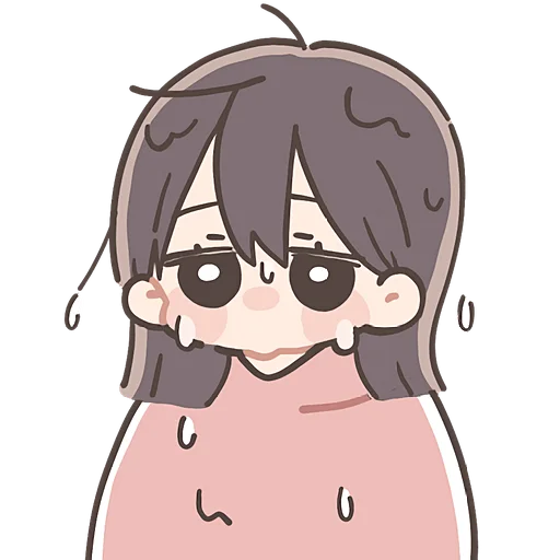 🥵 Стикер «Летняя тян» для Telegram