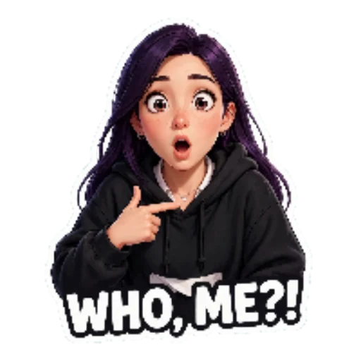👍 Стикер «Girls Vibes» для Telegram