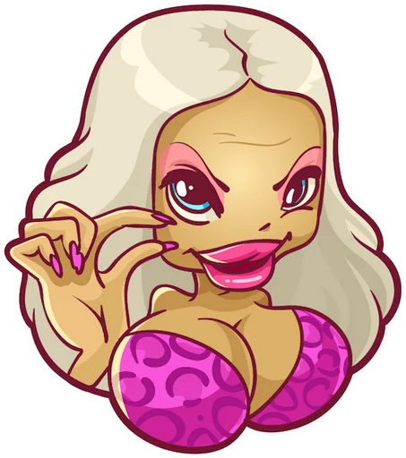 Стикерпак It&;s Girl для Telegram