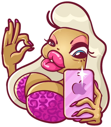 ✊ Стикер «It&;s Girl» для Telegram