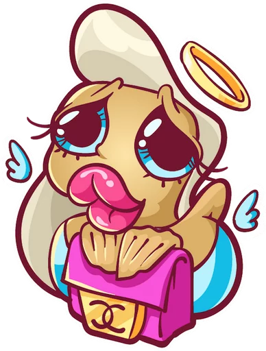😇 Стикер «It&;s Girl» для Telegram