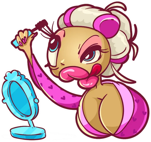 💄 Стикер «It&;s Girl» для Telegram