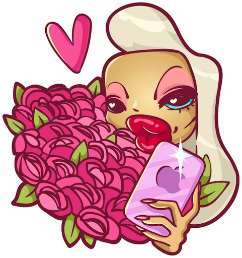 🌹 Стикер «It&;s Girl» для Telegram