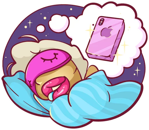 😴 Стикер «It&;s Girl» для Telegram