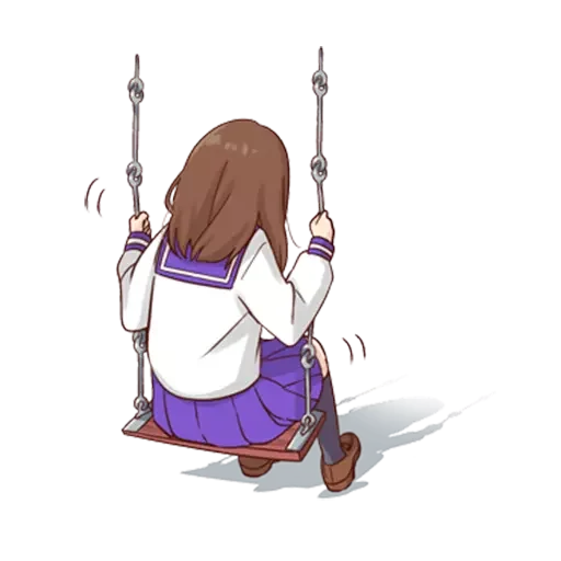 😞 Стикер «Girlstudent» для Telegram