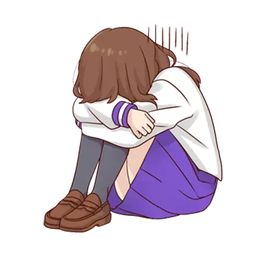😞 Стикер «Girlstudent» для Telegram