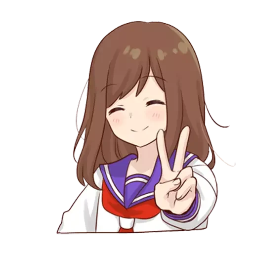 ✌️ Стикер «Girlstudent» для Telegram