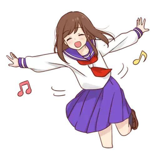 🎶 Стикер «Girlstudent» для Telegram