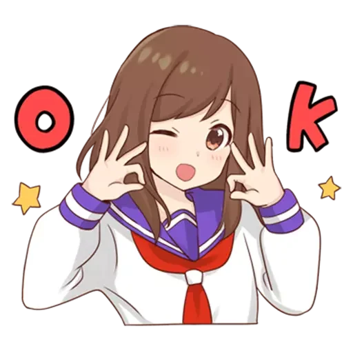👌 Стикер «Girlstudent» для Telegram