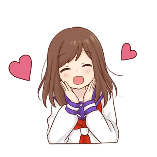 😍 Стикер «Girlstudent» для Telegram
