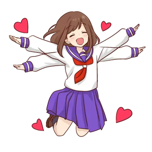 🥰 Стикер «Girlstudent» для Telegram