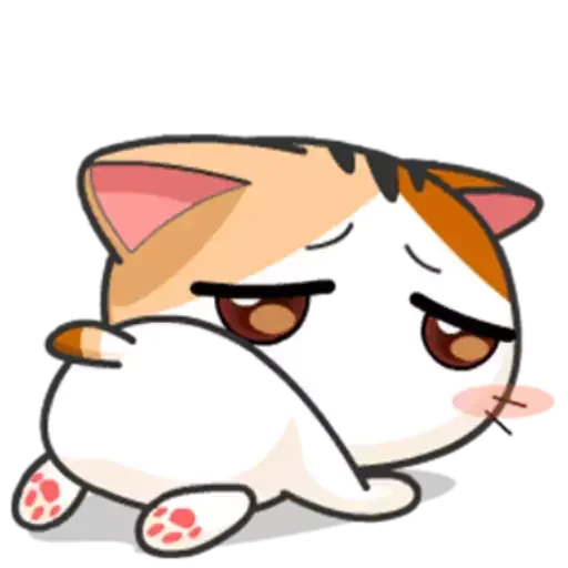 😣 Стикер «Girl Cat» для Telegram