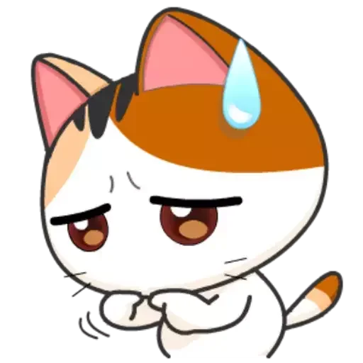 🥲 Стикер «Girl Cat» для Telegram