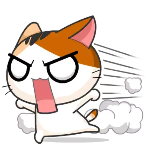 🏃‍♂ Стикер «Girl Cat» для Telegram