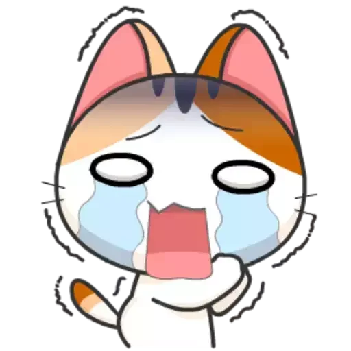 😭 Стикер «Girl Cat» для Telegram