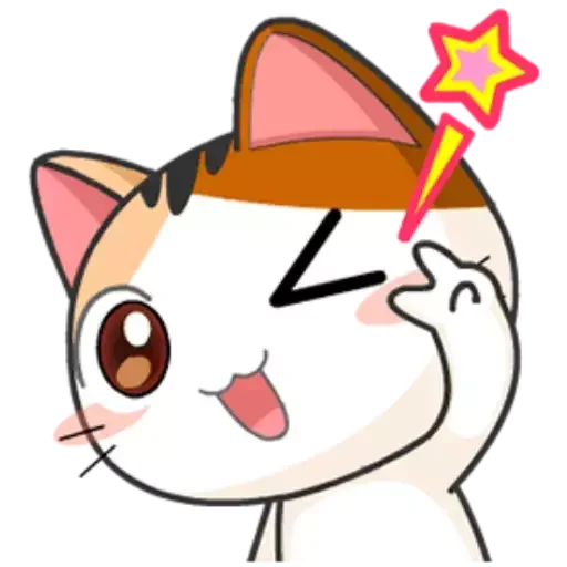 😉 Стикер «Girl Cat» для Telegram