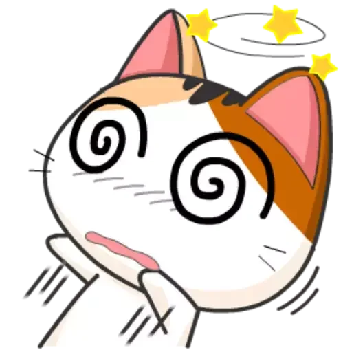 😵 Стикер «Girl Cat» для Telegram