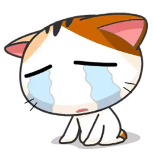 😢 Стикер «Girl Cat» для Telegram
