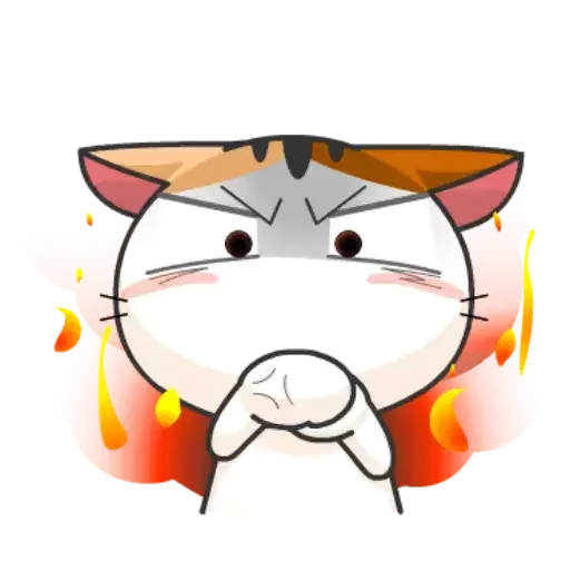 😈 Стикер «Girl Cat» для Telegram
