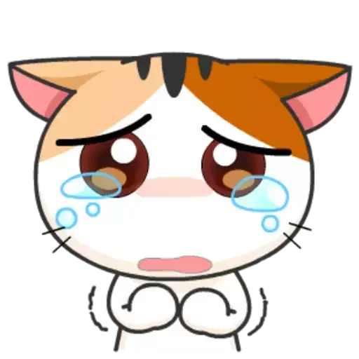 😿 Стикер «Girl Cat» для Telegram