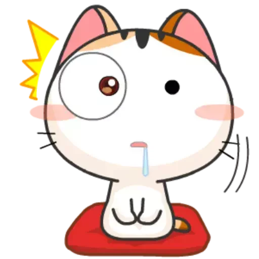 😳 Стикер «Girl Cat» для Telegram