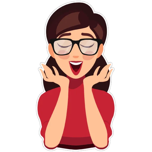 Стикерпак Girls Loves Books для Telegram