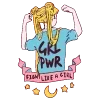 Стикер 32 Girl Power 3