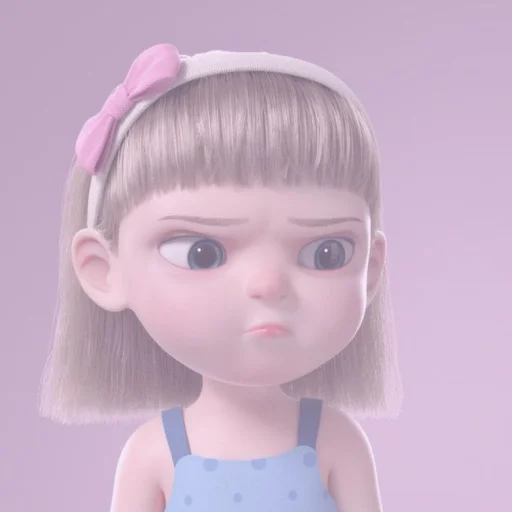 ☹️ Стикер «GIRL RIGGED» для Telegram