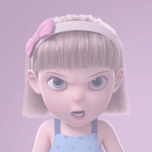 😡 Стикер «GIRL RIGGED» для Telegram