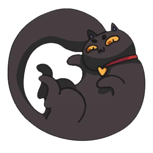 😁 Стикер «Girls and Cats» для Telegram