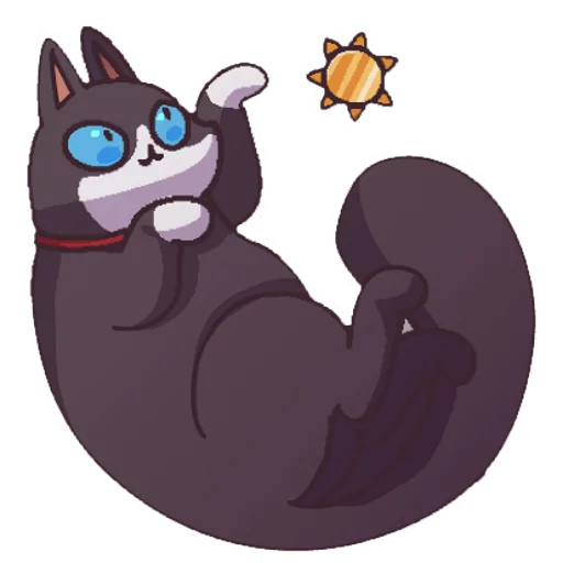 😆 Стикер «Girls and Cats» для Telegram